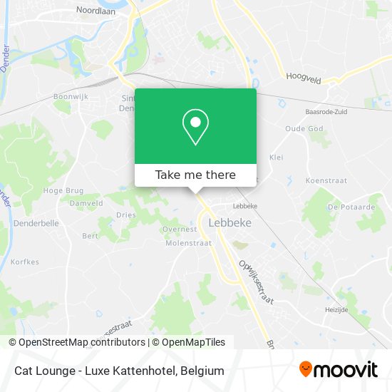 Cat Lounge - Luxe Kattenhotel map