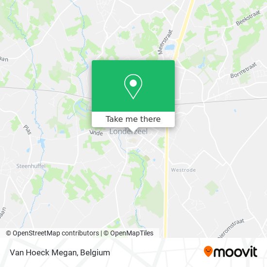 Van Hoeck Megan map