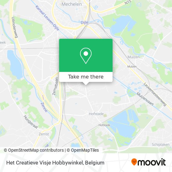 Het Creatieve Visje Hobbywinkel map