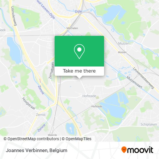 Joannes Verbinnen map