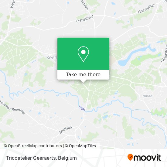 Tricoatelier Geeraerts map