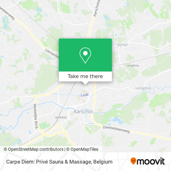 Carpe Diem: Privé Sauna & Massage plan