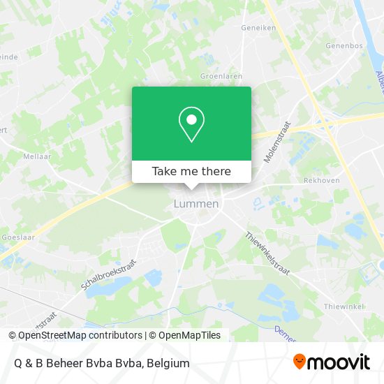 Q & B Beheer Bvba Bvba map