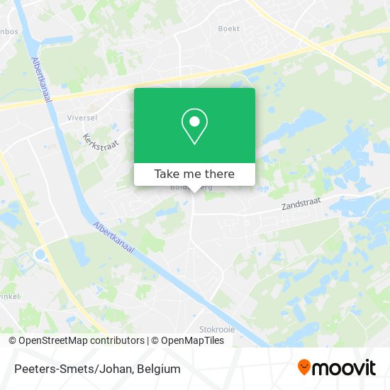 Peeters-Smets/Johan map