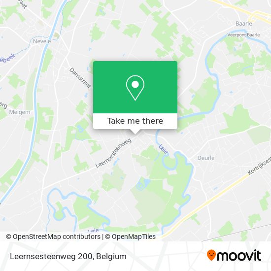 Leernsesteenweg 200 plan