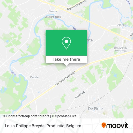 Louis-Philippe Breydel Productio map