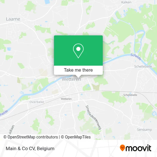 Main & Co CV map