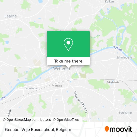 Gesubs. Vrije Basisschool map