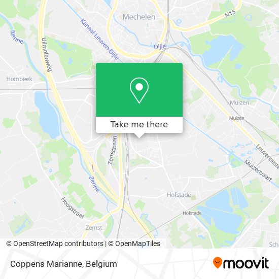 Coppens Marianne map