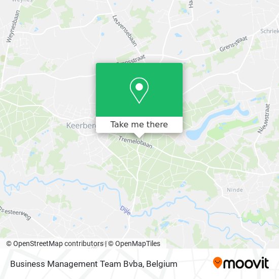 Business Management Team Bvba map