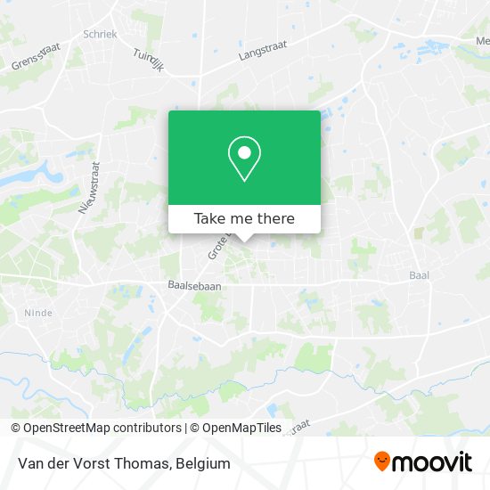 Van der Vorst Thomas plan