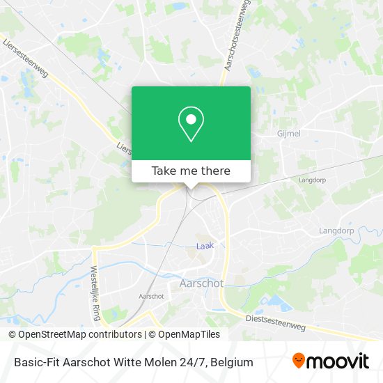 Basic-Fit Aarschot Witte Molen 24 / 7 plan