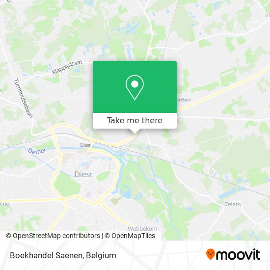 Boekhandel Saenen map