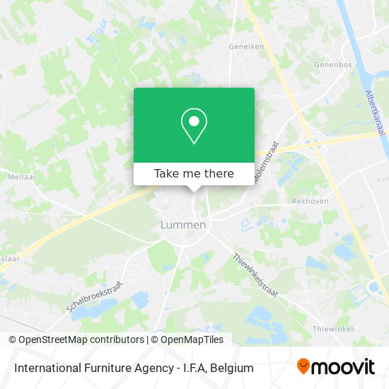 International Furniture Agency - I.F.A map