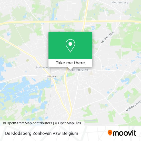 De Klodsberg Zonhoven Vzw map