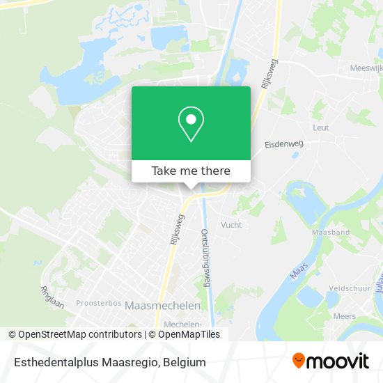 Esthedentalplus Maasregio map