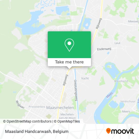 Maasland Handcarwash map