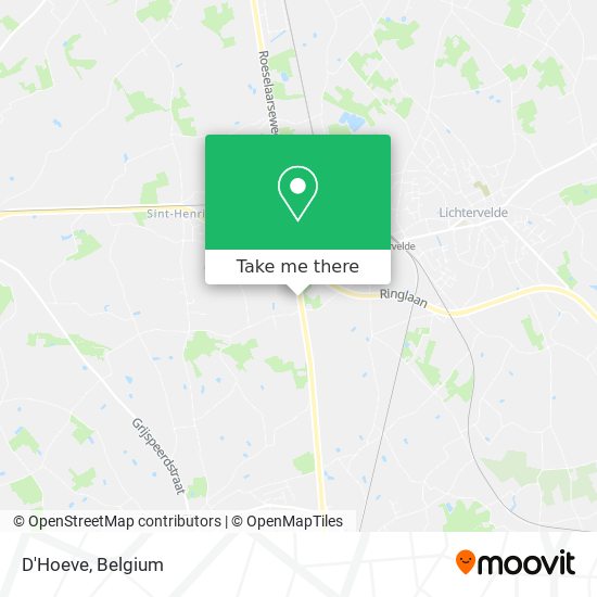 D'Hoeve map