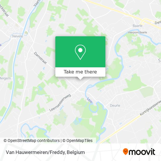 Van Hauwermeiren/Freddy map