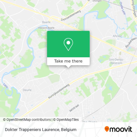 Dokter Trappeniers Laurence map
