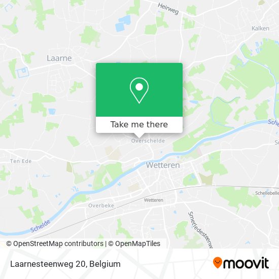 Laarnesteenweg 20 plan