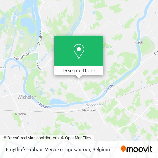 Fruythof-Cobbaut Verzekeringskantoor map