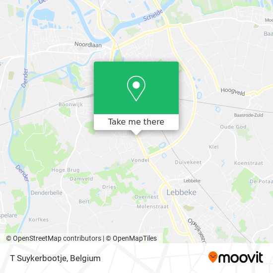 T Suykerbootje map