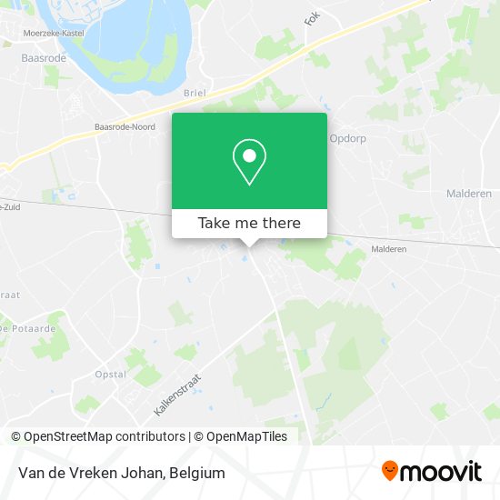 Van de Vreken Johan plan