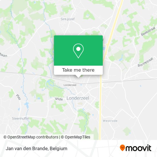 Jan van den Brande map