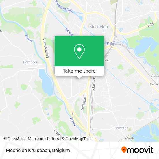 Mechelen Kruisbaan plan