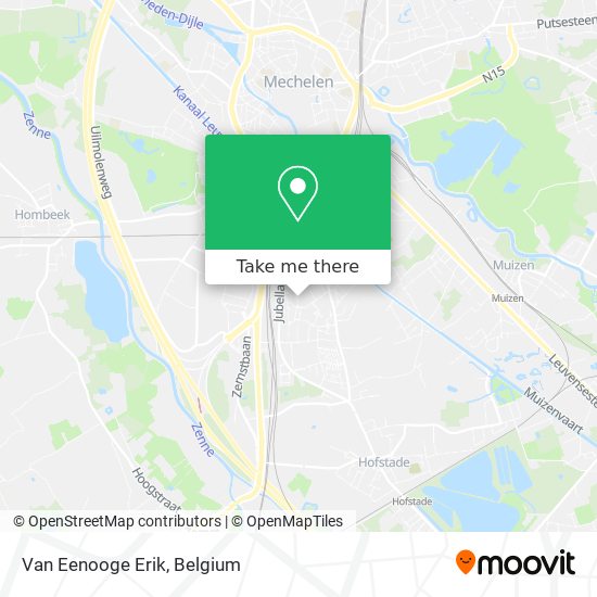 Van Eenooge Erik map