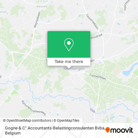 Gogne & C° Accountants-Belastingconsulenten Bvba plan