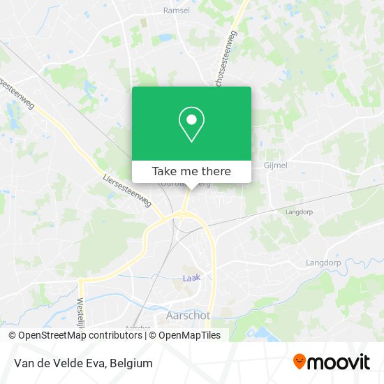 Van de Velde Eva map