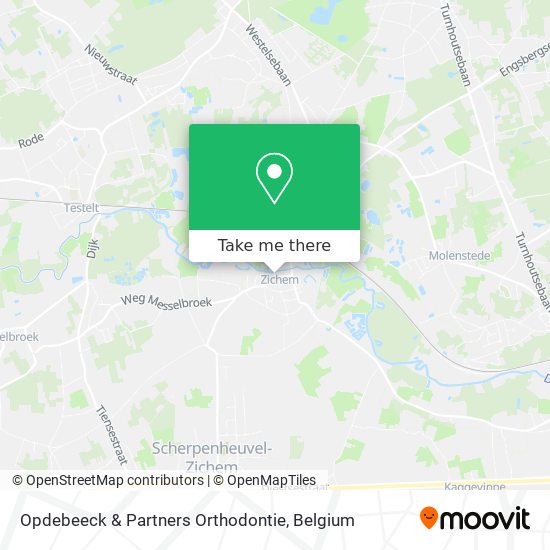 Opdebeeck & Partners Orthodontie map