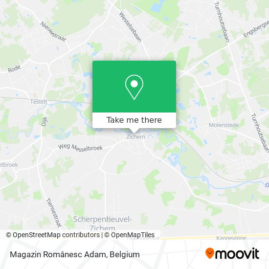 Magazin Românesc Adam plan