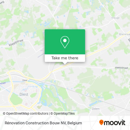 Rénovation Construction Bouw NV map