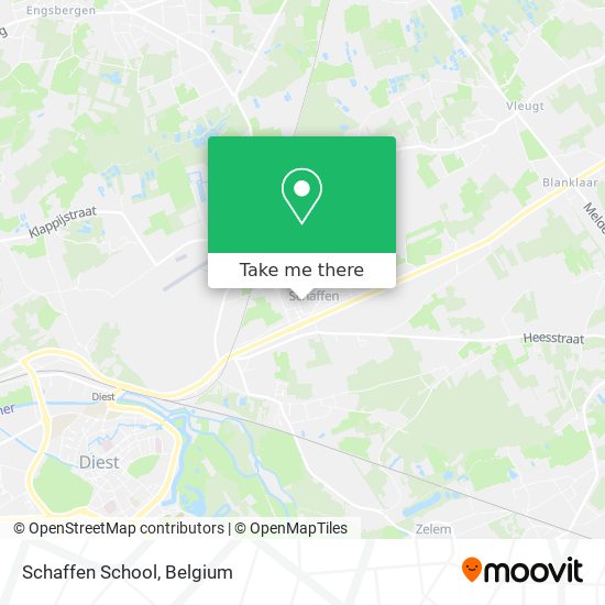 Schaffen School map