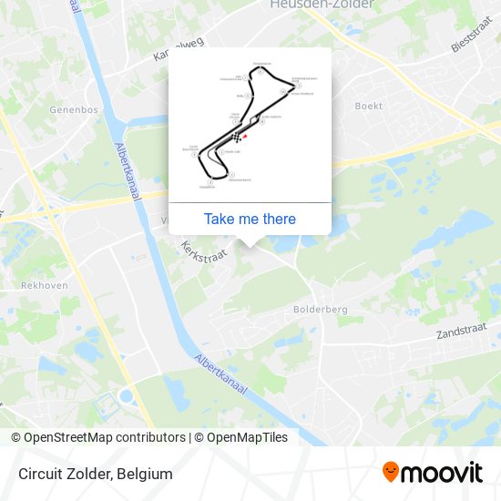 Circuit Zolder plan