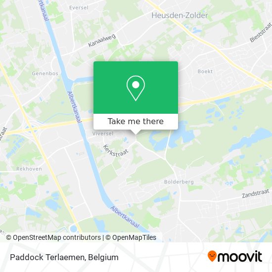 Paddock Terlaemen map