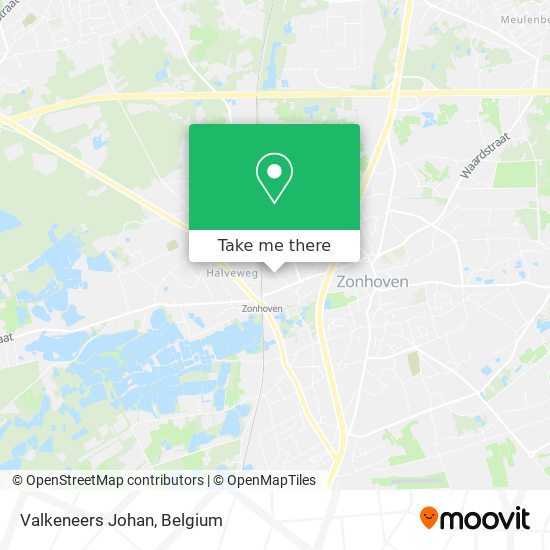 Valkeneers Johan map