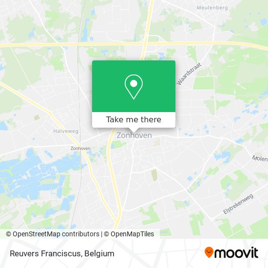 Reuvers Franciscus map