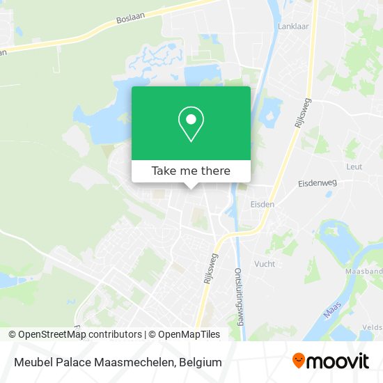 Meubel Palace Maasmechelen map