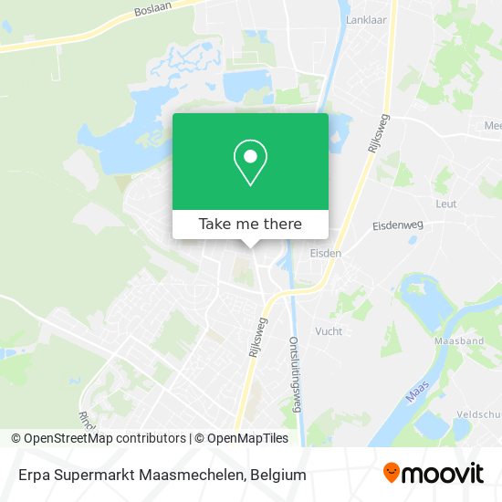 Erpa Supermarkt Maasmechelen map