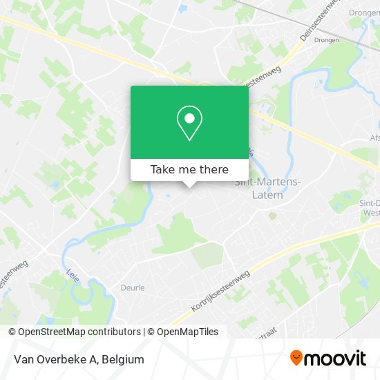 Van Overbeke A map