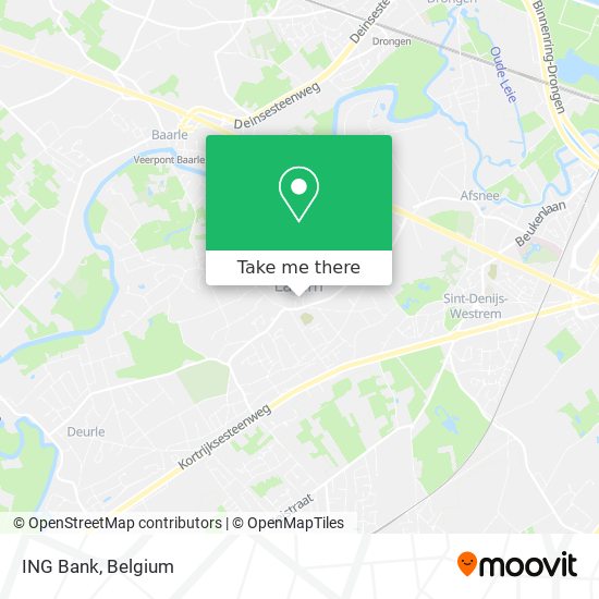 ING Bank map