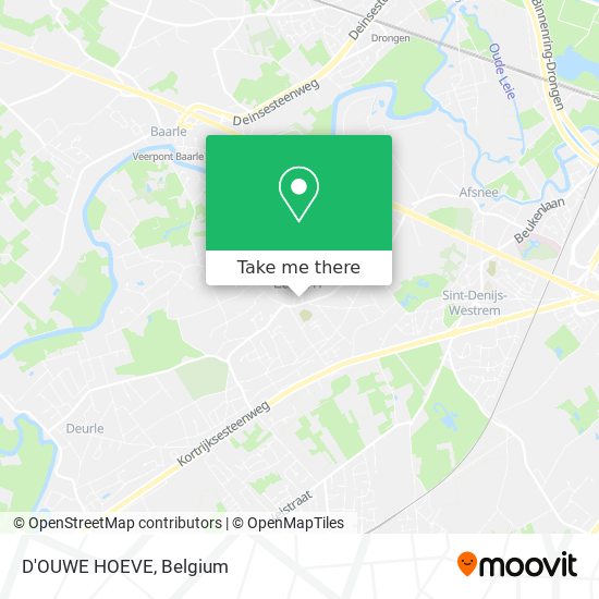 D'OUWE HOEVE map