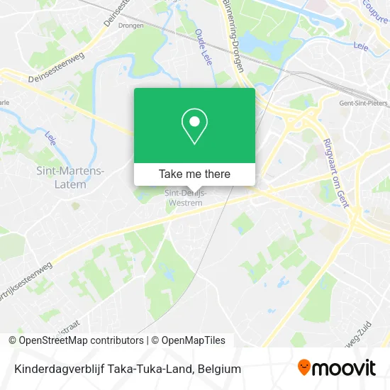 Kinderdagverblijf Taka-Tuka-Land map