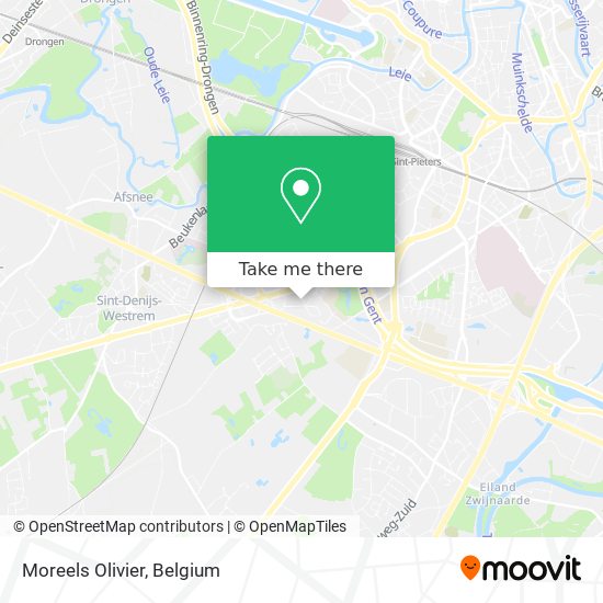 Moreels Olivier map