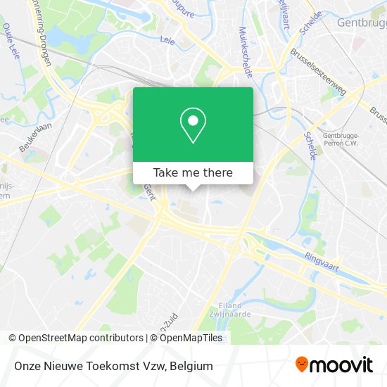 Onze Nieuwe Toekomst Vzw map