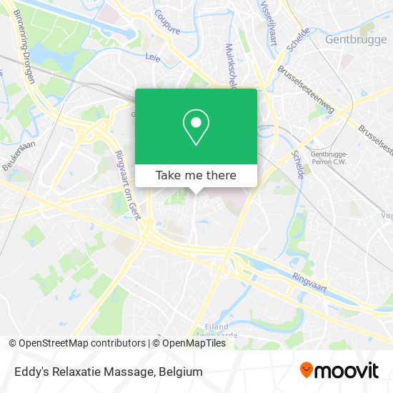 Eddy's Relaxatie Massage map